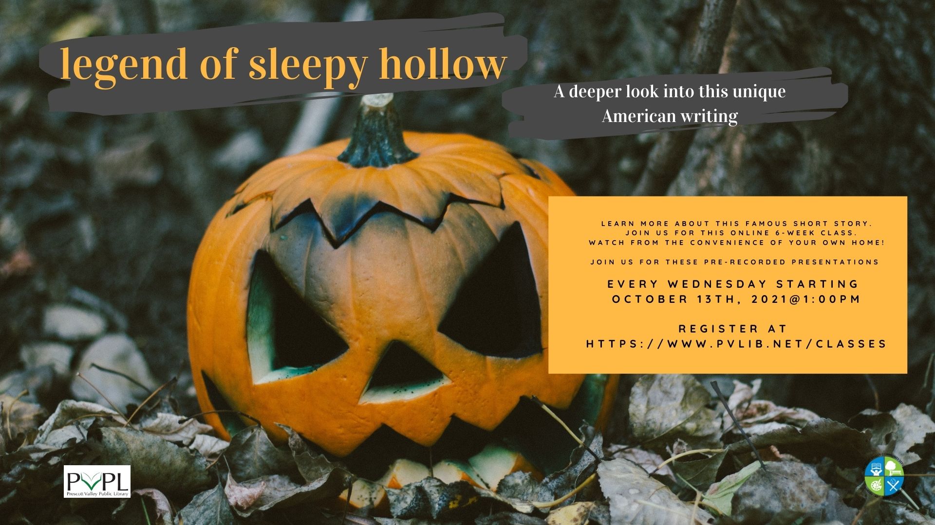 Legend of Sleepy Hollow A Deeper Look Registration Required